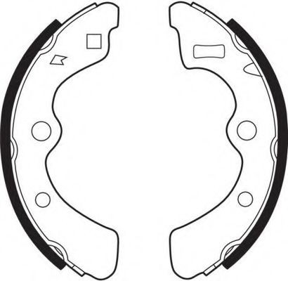 FERODO FSB161: Bremžu loku komplekts PREMIER