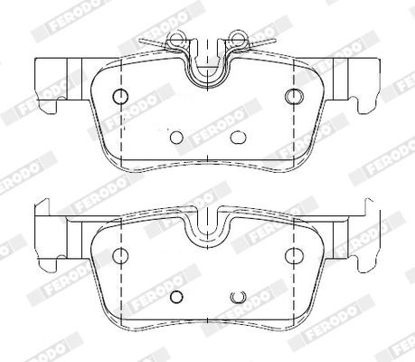FERODO FSL1469: Remblokken SL