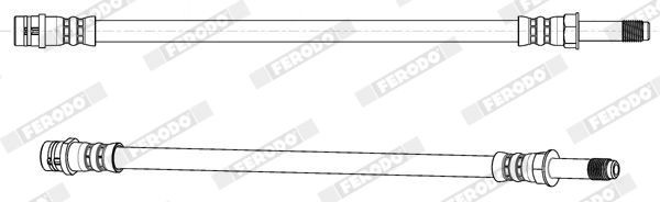 FERODO DDF1044-1: Disco de freno Ø: 264mm, macizo, con tornillos
