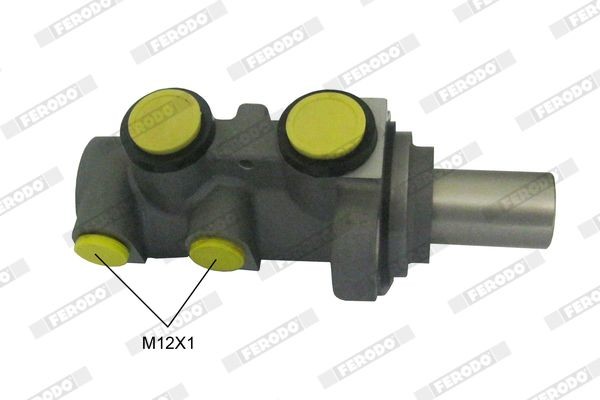 FERODO DDF208-1: Bremžu diski Ø: 240mm, pilnīgi