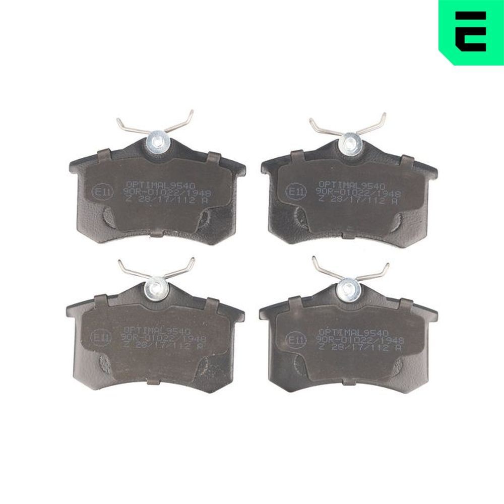 OPTIMAL 9540: Bremžu kluči Aizmugurējais tilts