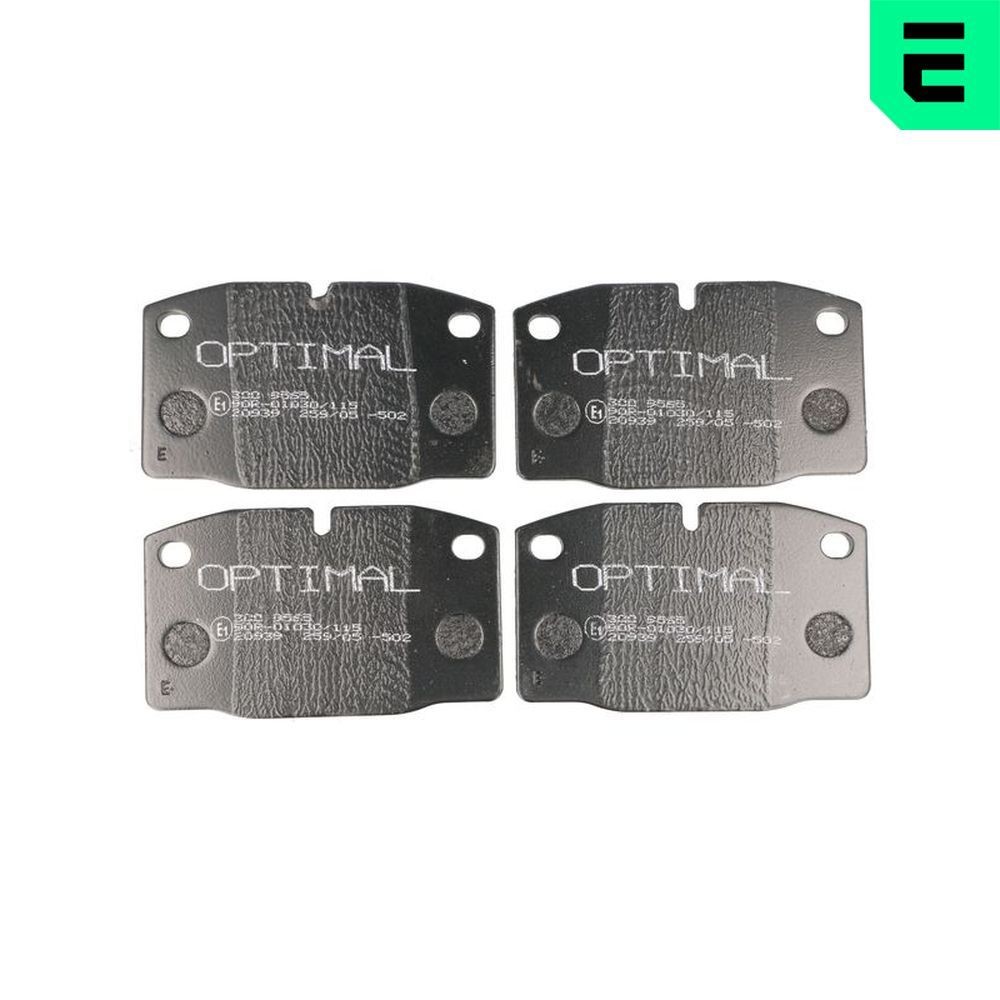 OPTIMAL 9565: Bremseklodser foraksel