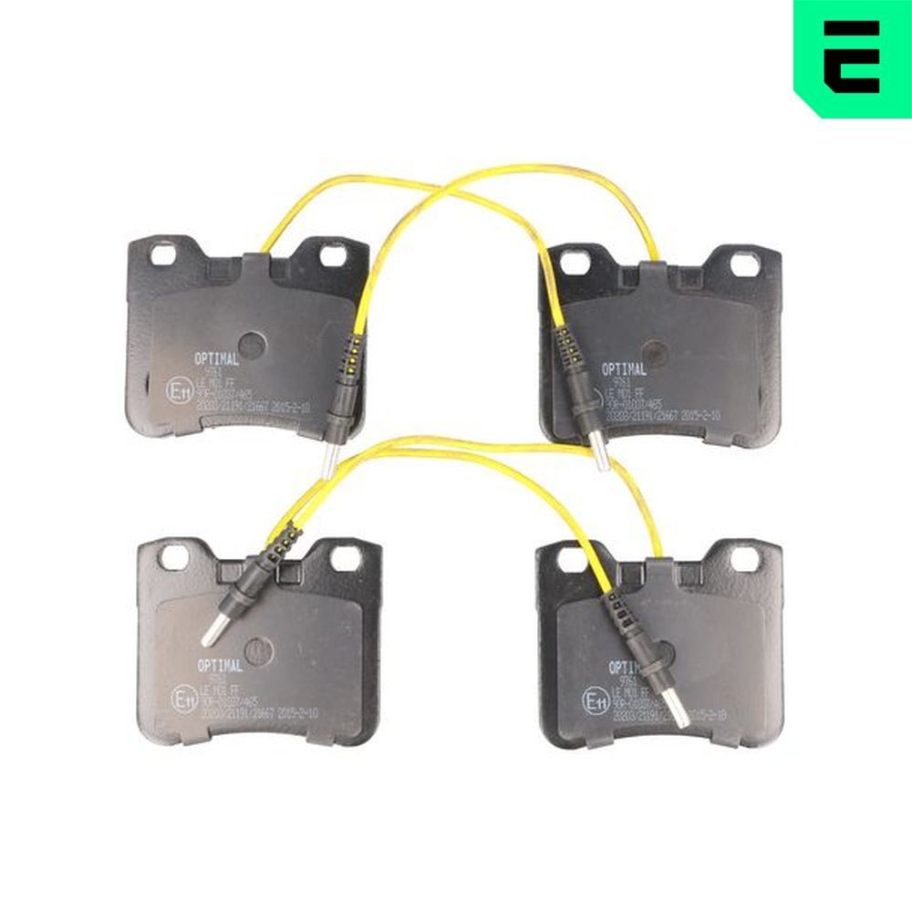 OPTIMAL 9761: Bremžu kluči Priekšējais tilts