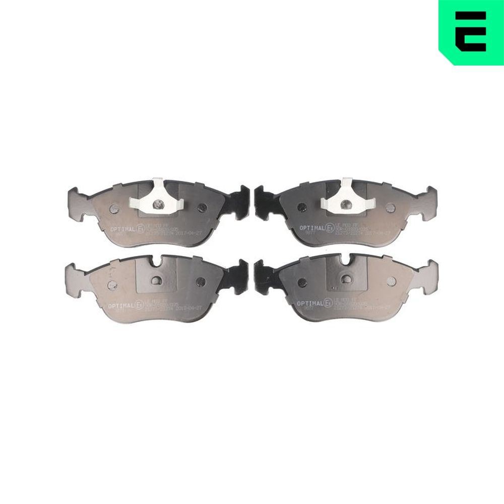 OPTIMAL 9877: Klocki hamulcowe Oś przednia