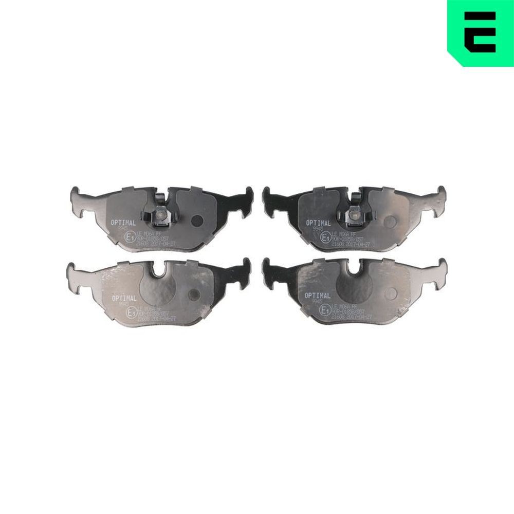 OPTIMAL 9945: Fékbetét készlet, tárcsafék hátsótengely