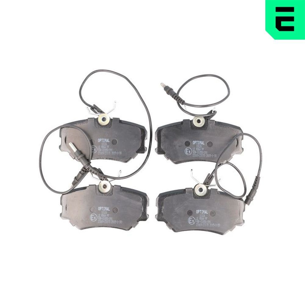 OPTIMAL 10126: Fékbetét készlet, tárcsafék elsőtengely