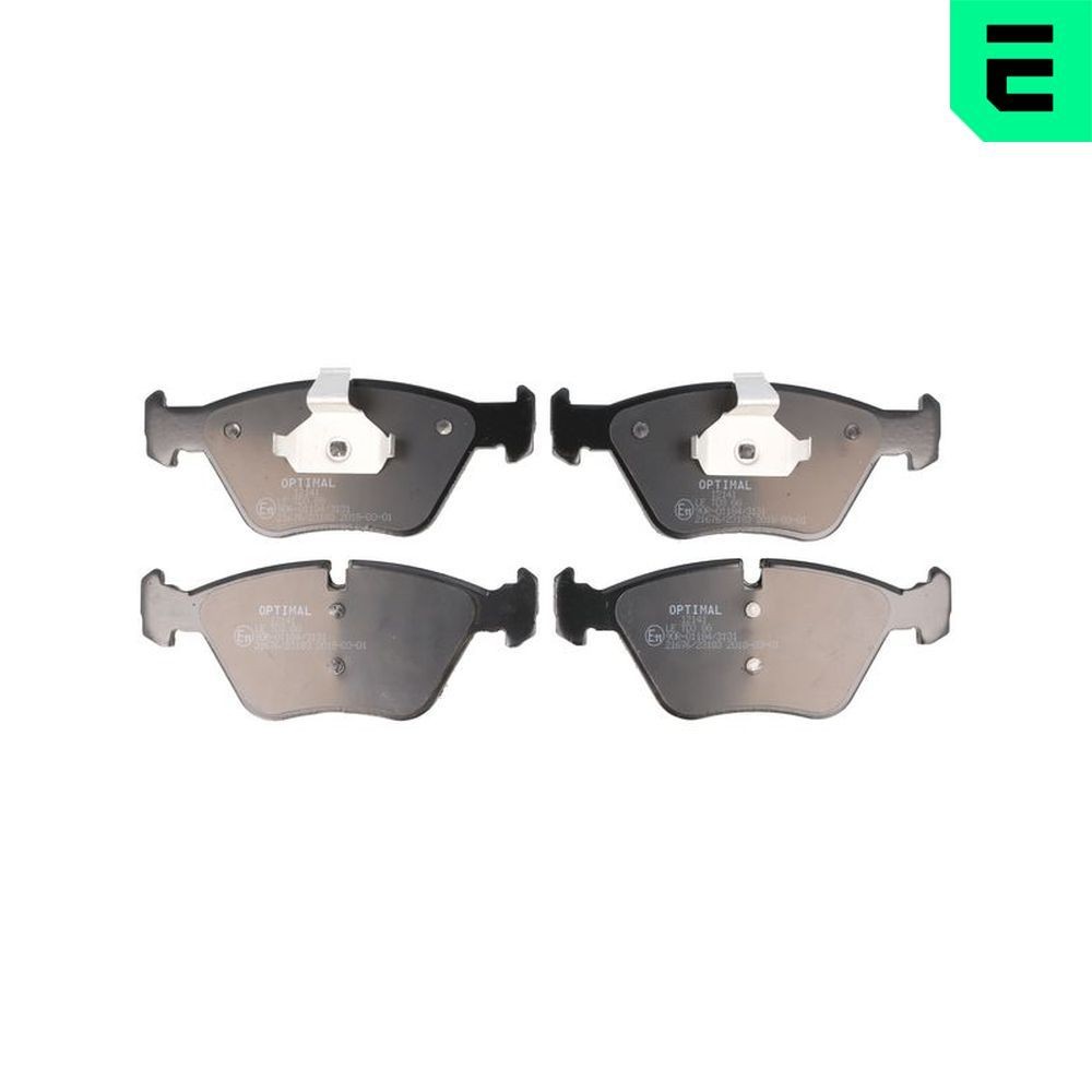 OPTIMAL 12141: Plaquettes de frein Essieu avant