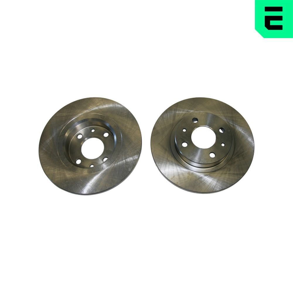 OPTIMAL BS-1910: Remschijf Ø: 257mm, volledig, Ø: 257mm