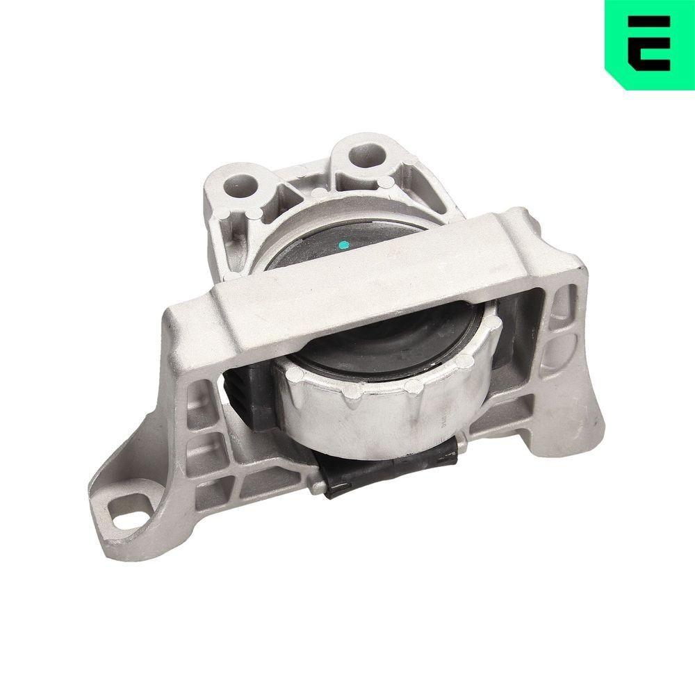 OPTIMAL G9-521: Piekare, Šķērssvira apakšā, Priekšējais tilts, no abām pusēm