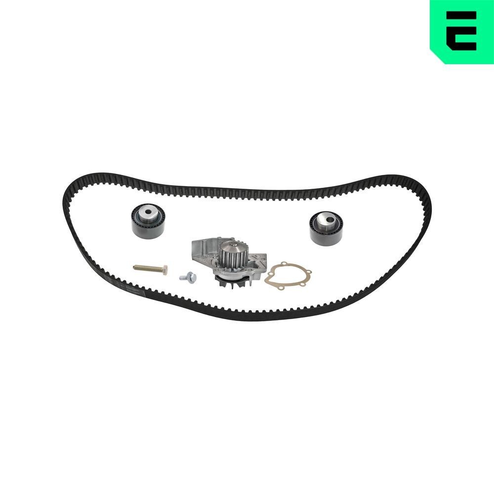 OPTIMAL SK-1086AQ1: Bomba de agua + kit de correa de distribución Núm. dientes: 140