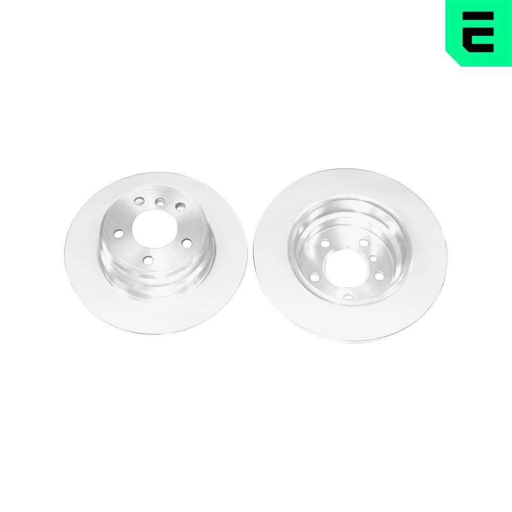 OPTIMAL BS-6230C: Bromsskiva Bakaxel, Ø: 324mm, full, Ø: 324mm, belagd, med skruvar
