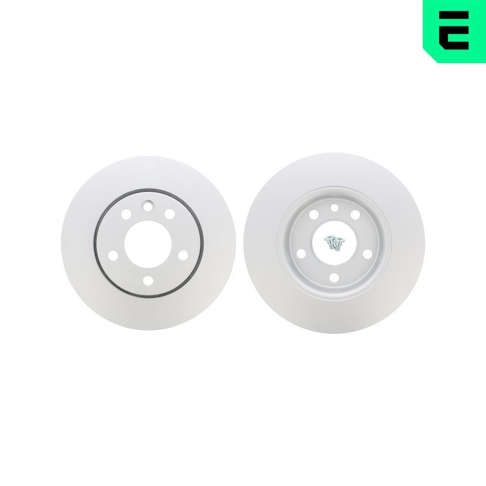 OPTIMAL BS-8028C: Remschijf Achteras, Ø: 294mm, Buiten geventileerd, Ø: 294mm, Gecoat, Met schroeven