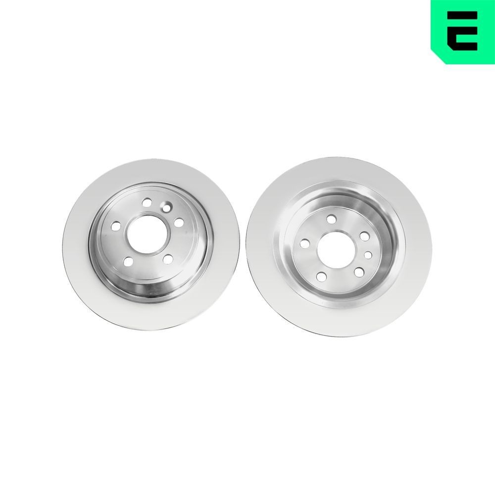 OPTIMAL BS-8258C: Féktárcsa hátsótengely, Ø: 302mm, tele, Ø: 302mm, bevonatolt, csavarokkal