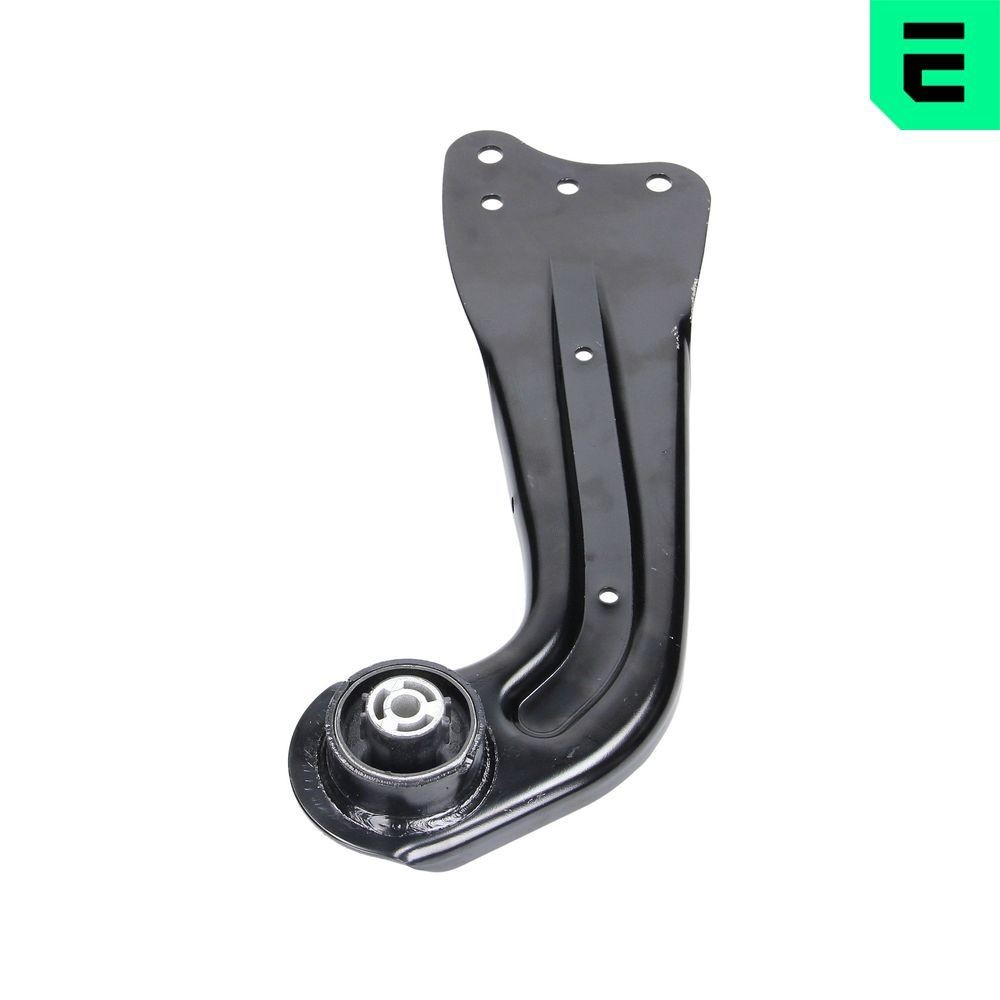 OPTIMAL G5-862: Bærearm bakaksel, foran, venstre, stålplate, med gummifeste