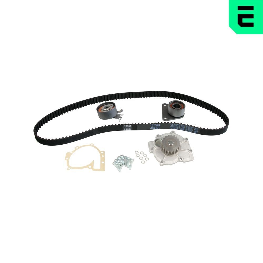 OPTIMAL SK-1491AQ1: Kit cinghia distribuzione, pompa acqua N° denti: 142, Largh.: 23mm, con pompa acqua