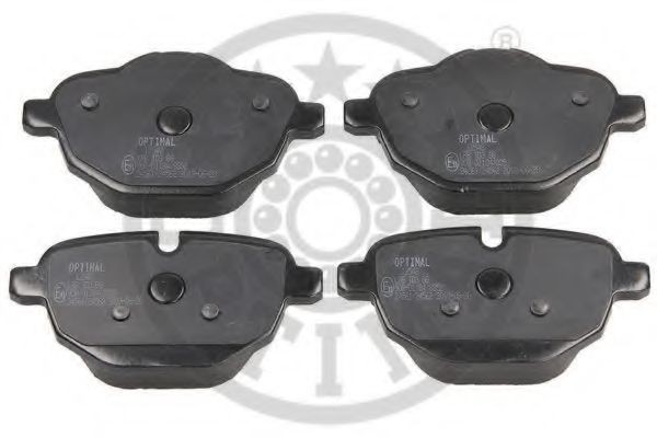 OPTIMAL 12548: Fékbetét készlet, tárcsafék hátsótengely