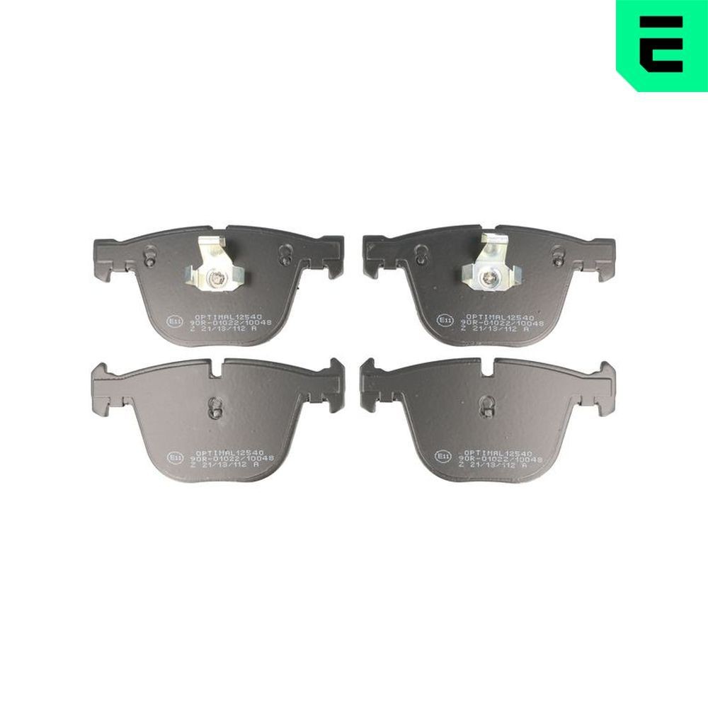 OPTIMAL 12540: Plaquettes de frein Essieu arrière