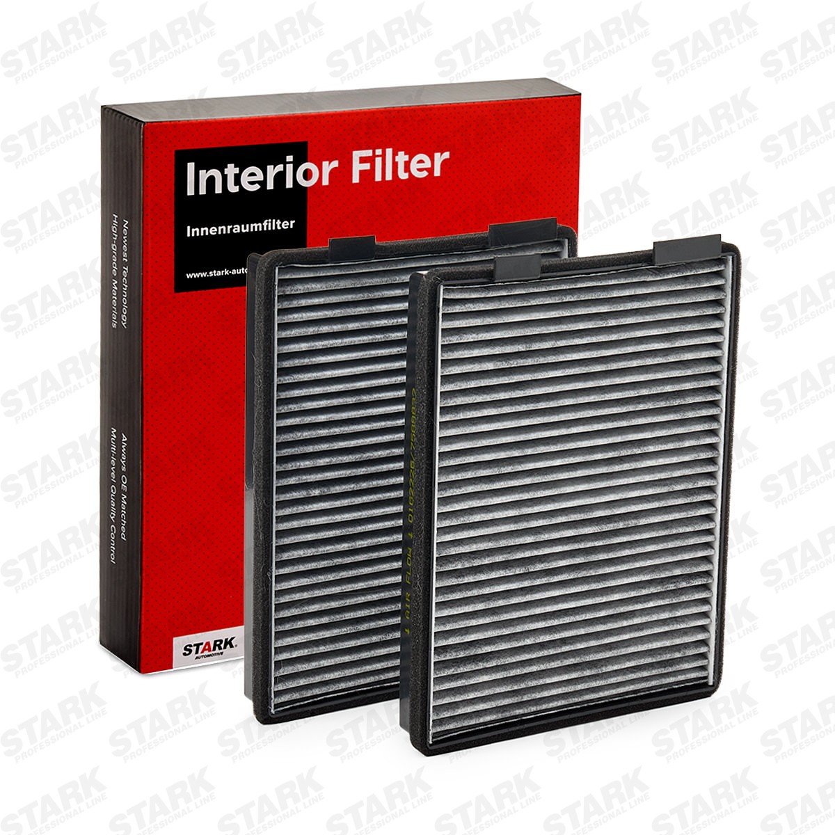 STARK SKIF-0170014: Filtr, vzduch v interiéru filtr částic, Filtr s aktivním uhlím