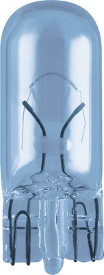 PHILIPS 12961NBVB2: Крушка с нагреваема жичка, мигачи WhiteVision 12волт, W5W, Лампа със стъклен цокъл