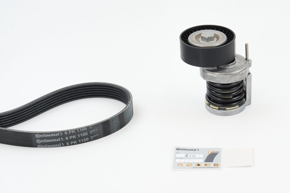 CONTITECH 6PK1100K1: Sada zebrovanych klinovych remenu
