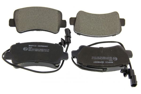 MAPCO 6945 Bremsbeläge Hinterachse