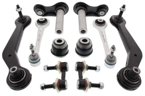 MAPCO 53611: Tukivarsisarja, pyörien tuenta Taka-akseli, molemminpuolinen, Kumilaakerilla, Kuulatapilla