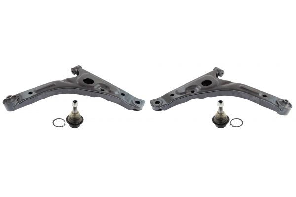 MAPCO 53662: Tukivarsisarja, pyörien tuenta Etuakseli, vasen, Etuakseli, oikea, Alla, asennus-/kiinnitysmateriaalilla, Alapallo-/pallonivelellä