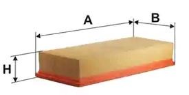 CHAMPION CAF100822P: Légszűrő