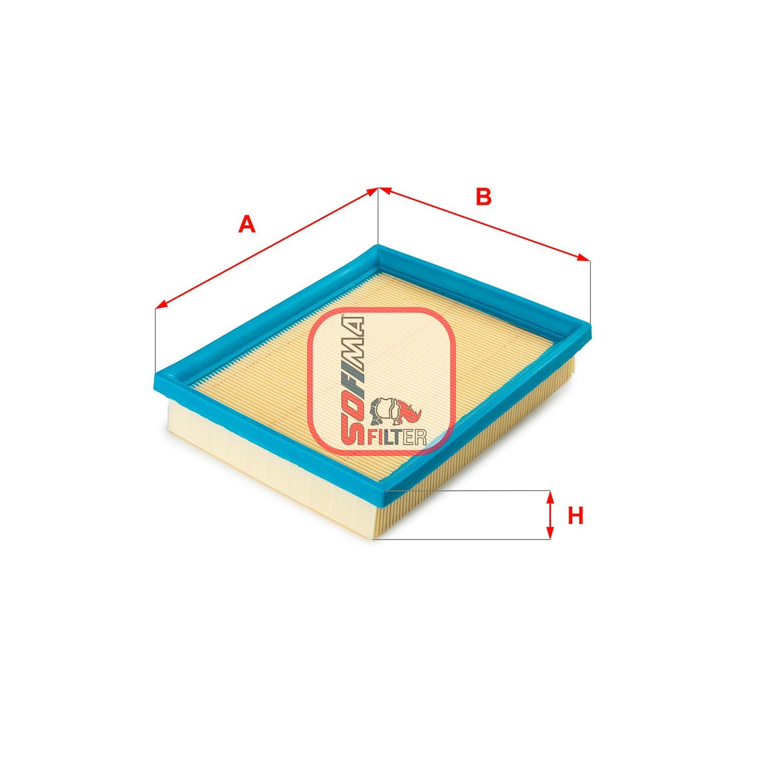 SOFIMA S 6640 A: Luftfilter