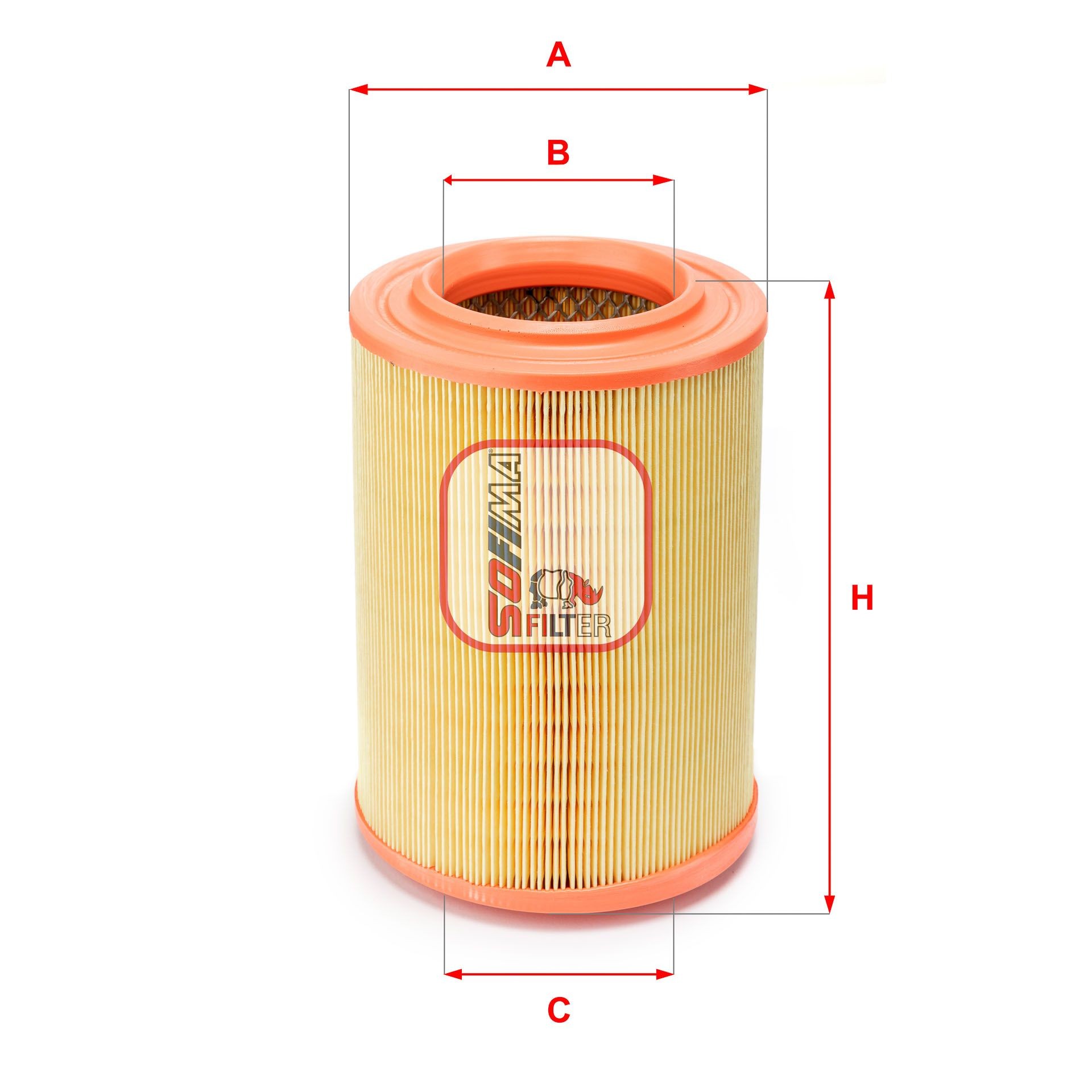 SOFIMA S 7195 A: Luftfilter