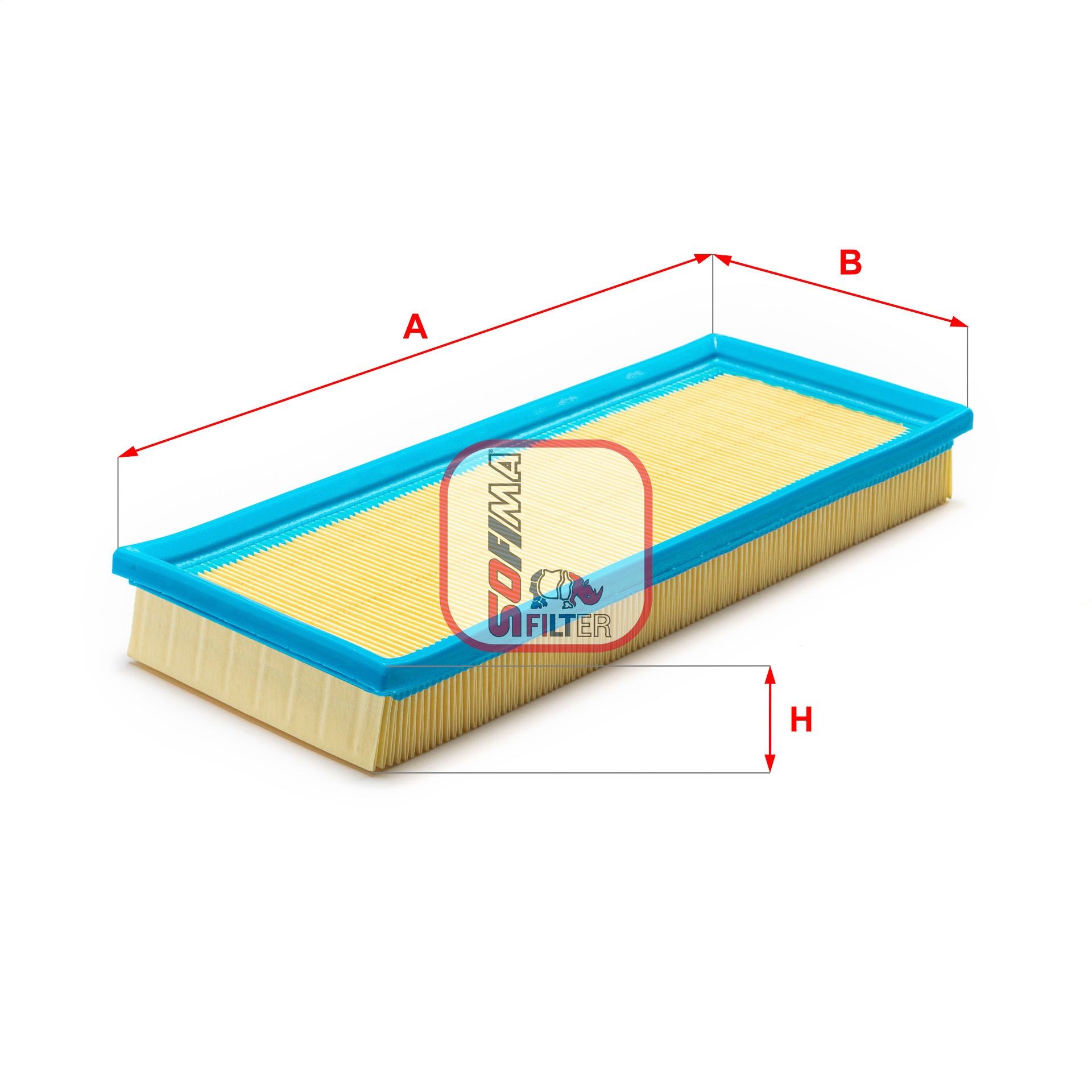SOFIMA S 7800 A: Filtro aria