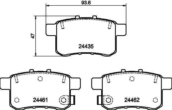 MINTEX MDB2946: Remblokken