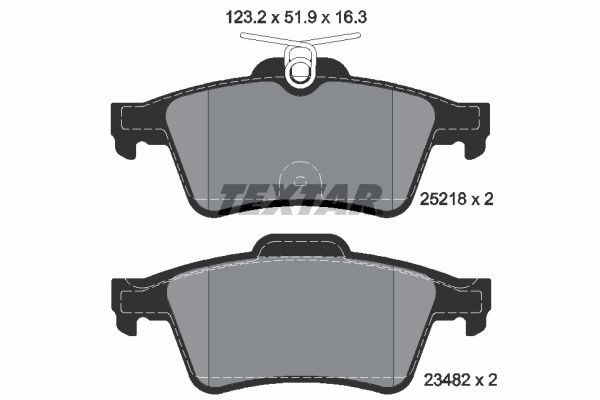 TEXTAR 2521801: Bremžu kluči Q+