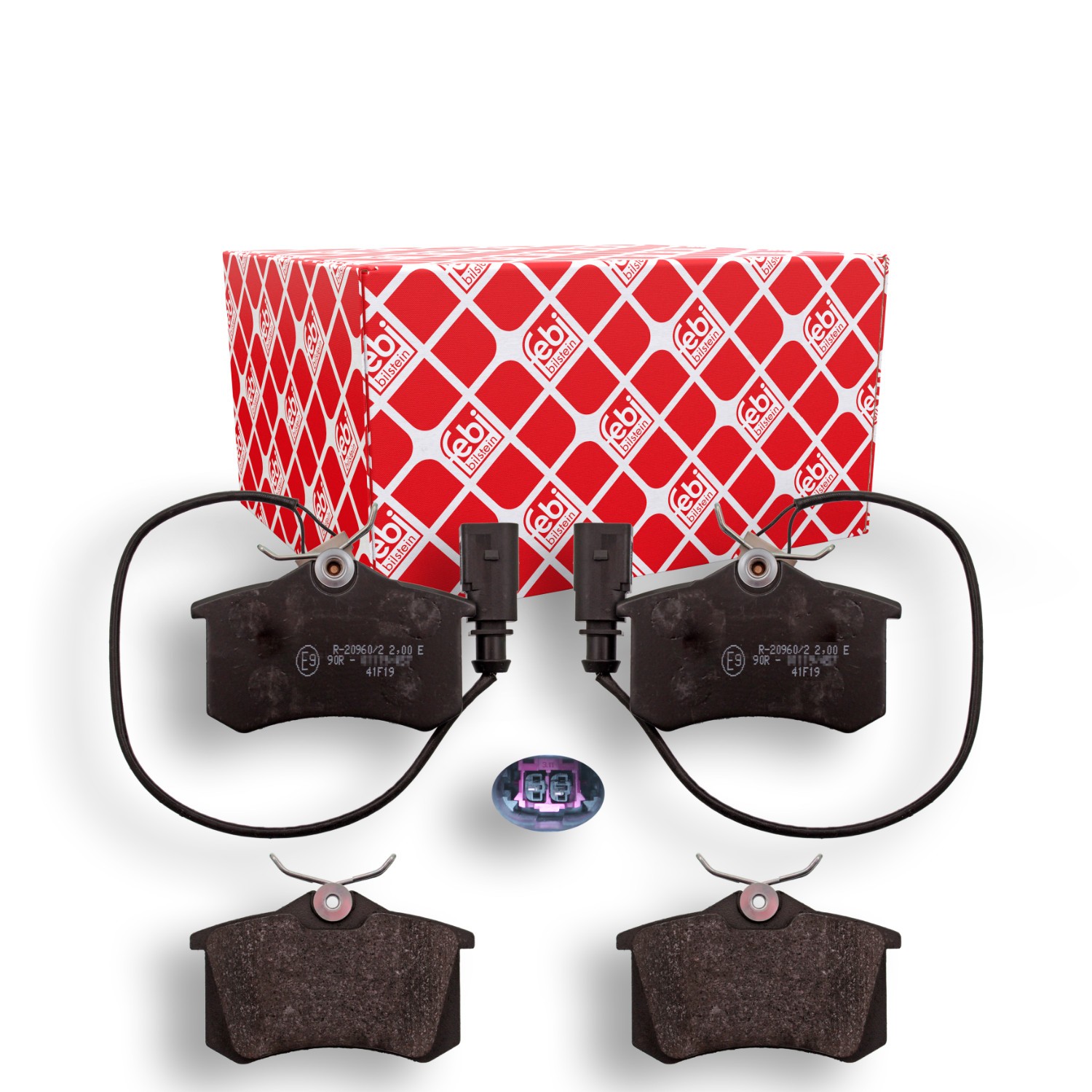 FEBI BILSTEIN 116018: Plaquettes de frein Essieu arrière