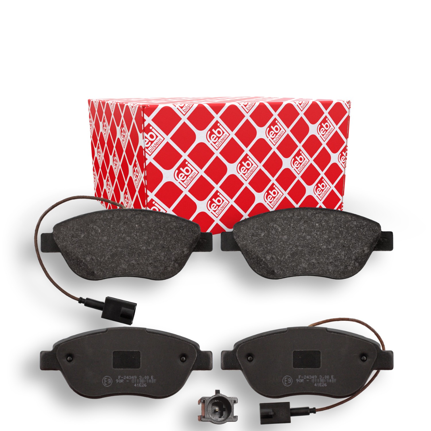 FEBI BILSTEIN 116057: Juego de pastillas de freno Eje delantero