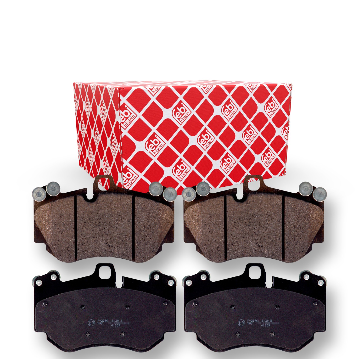 FEBI BILSTEIN 116176: Bremsbeläge Vorderachse