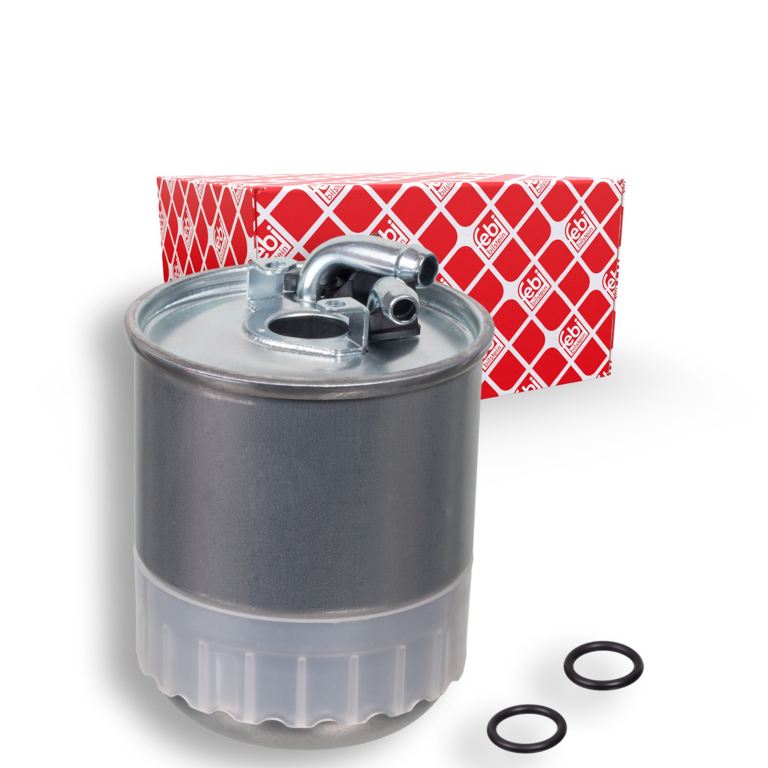 FEBI BILSTEIN 45165: Kraftstofffilter mit Dichtungen, mit Dichtring