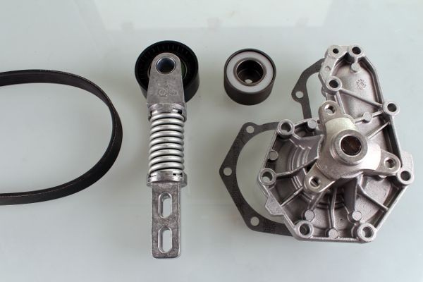 GK K980301D: Bomba de água + kit da correia de distribuição