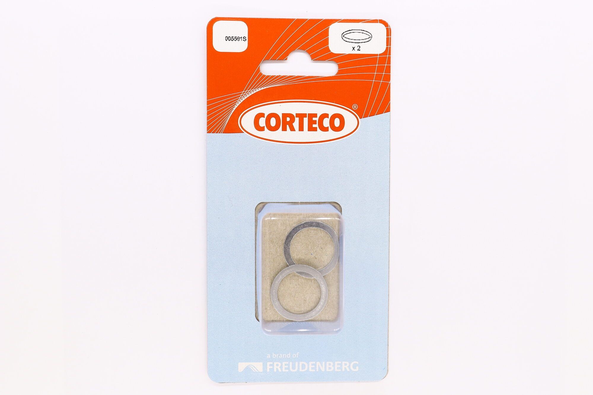CORTECO 005591S: Pakningsring, olieaftapningsskrue Aluminium, Innendurchmesser: 18mm
