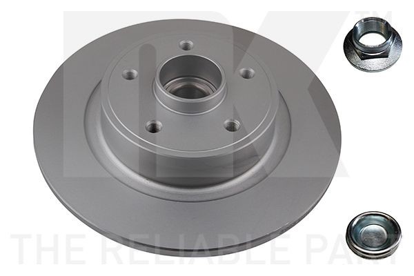 NK 313963: Tarcza hamulcowa Ø: 274[mm], pełny, Ø: 274[mm], pokryty, z łożyskiem koła, ze zintegrowanym magnet. pierścieniem nadajnika impulsów