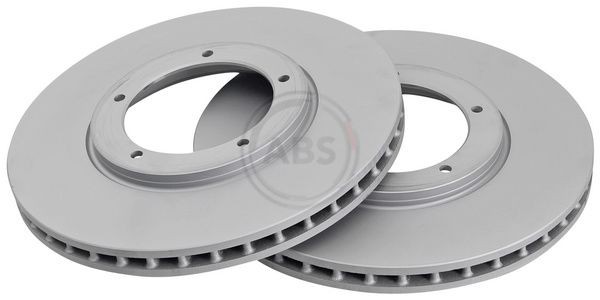 A.B.S. 15827: Bromsskiva Ø: 282mm, ventilerad, Ø: 282mm, belagd COATED