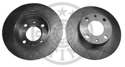 OPTIMAL BS-0300: Bremseskive Ø: 227mm, fuldstændigt
