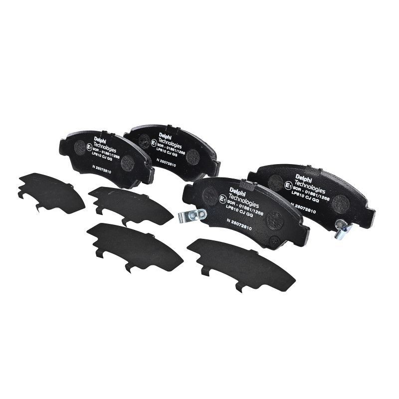 DELPHI LP810: Bromsbelägg med tillbehör, Anti-skrik-plåt