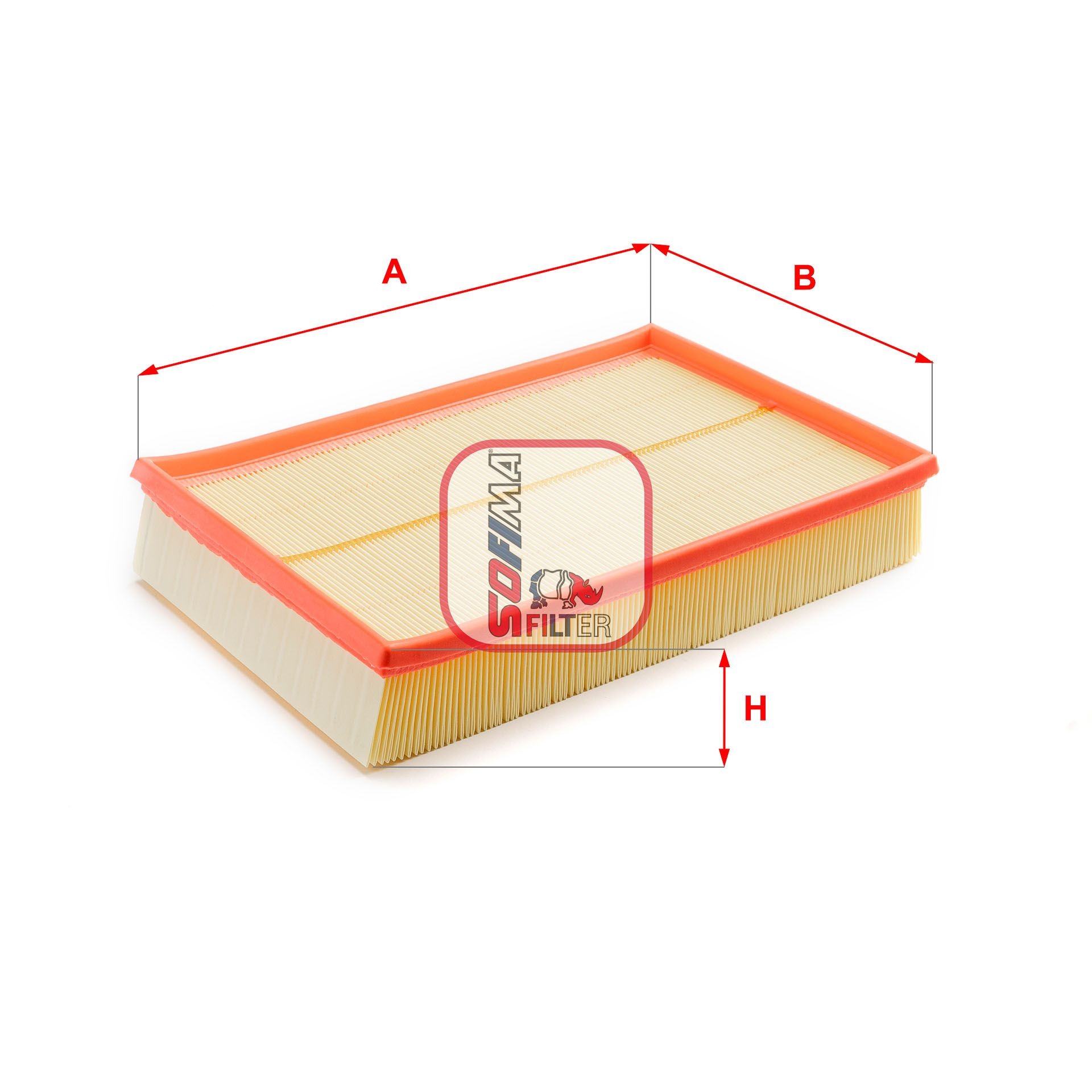 SOFIMA S 9702 A: Filtre à air