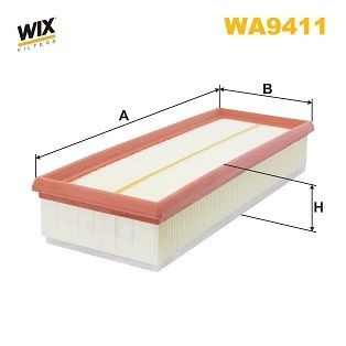WIX FILTERS WA9411: Légszűrő