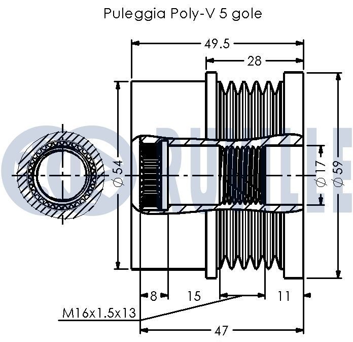 RUVILLE 66845: Водна помпа