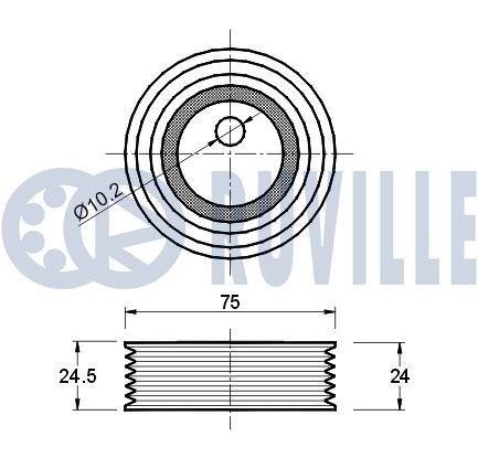 RUVILLE 845409: Ochranne viko / prachovka, tlumic