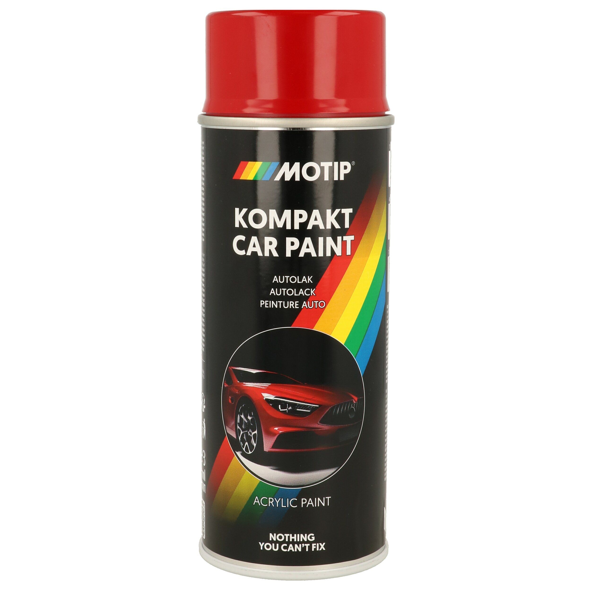 MOTIP 41510 Fahrzeug-Kombinationslack Hitzefest anthrazit dunkel 400ml