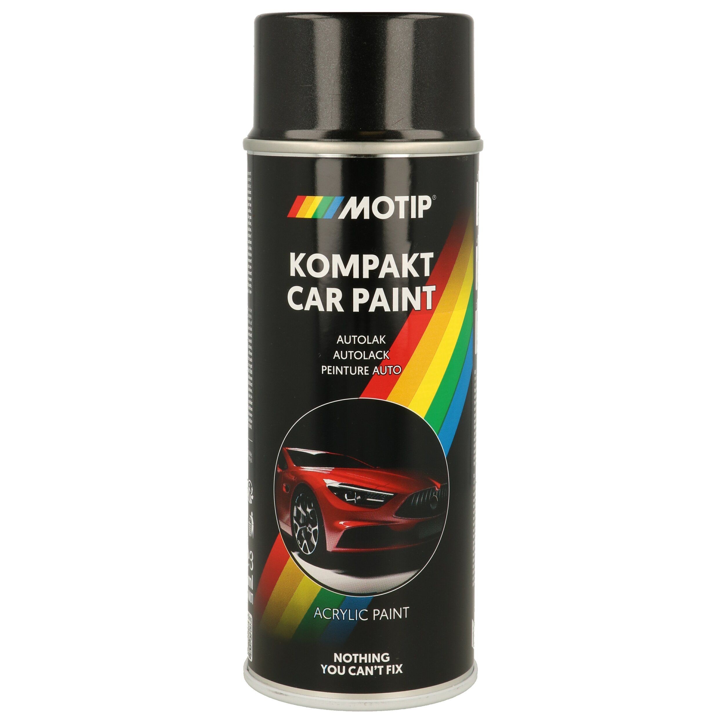 MOTIP 51025: Voertuig-combinatielak RAL Acryl Spray RAL 8028 terrabruin hoogglans 400 ml