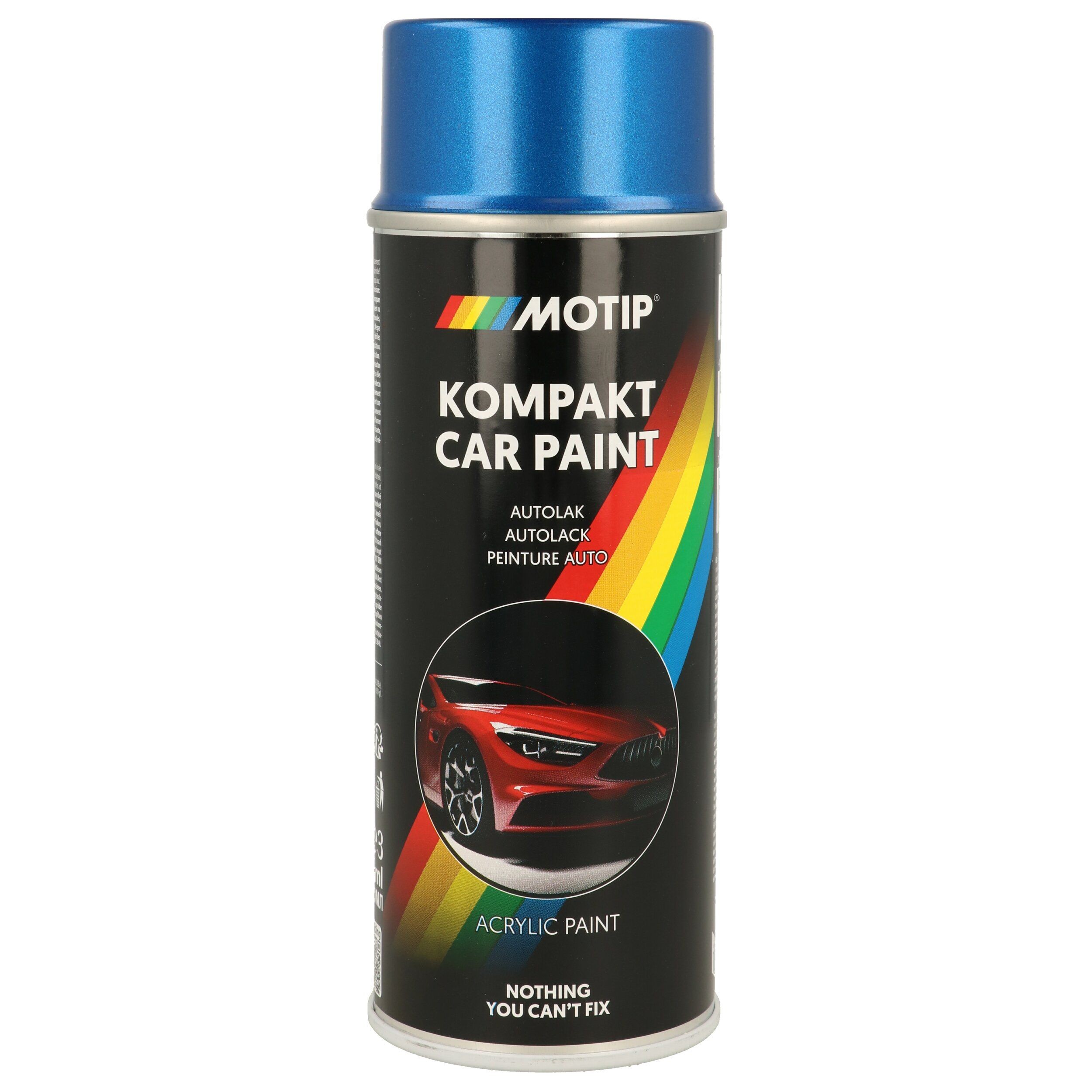 MOTIP 53943: Jármű-kombinált lakk Kompakt red metallic 12 ml